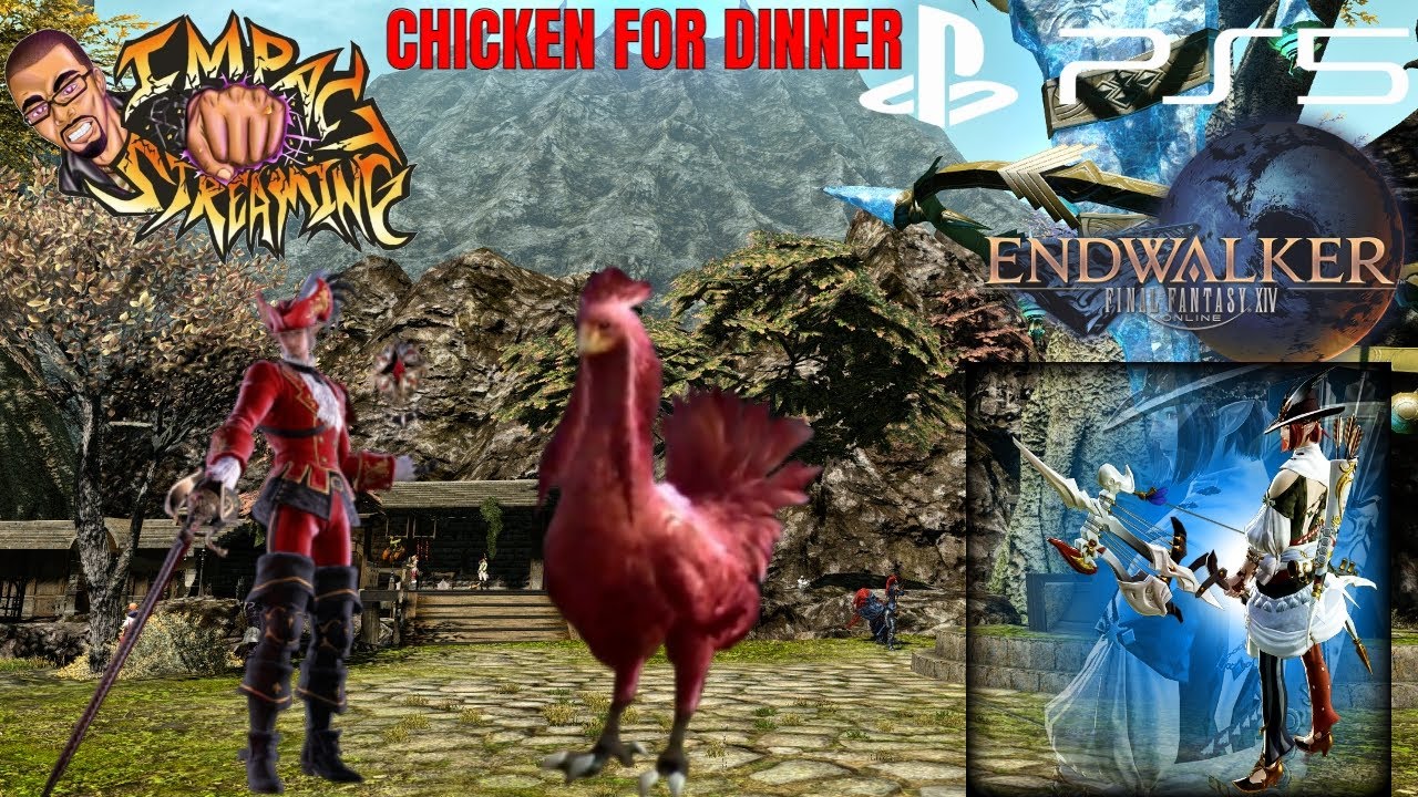 FFXIV Harassing Courser Chocobos rdm/bard with friend YouTube