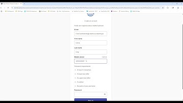 How to Create an Account on the Citizens Self Service Portal