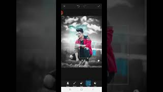 Creative photo editing picsart!!picsart editing tutorial short siddharth editing screenshot 4