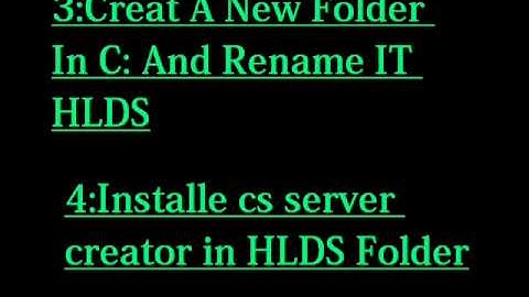 how to creat server cs1.6 non steam very easy