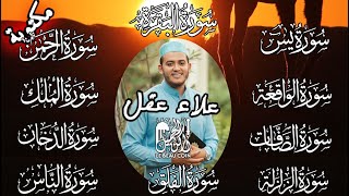 Al-Baqara+Yassine+Saffat+...سورة البقرة،يس، الرحمن، الواقعة, الملك, الصافات،الدخان،الزلزلة والمعوذات