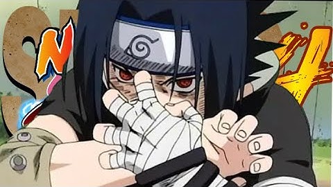Sasuke combos from Easy to hard/Naruto clash of ninja 4