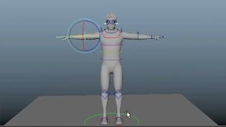 3D Rigging Project In Maya