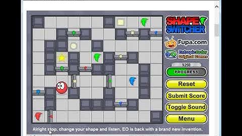 Shape Switcher a Free Online Game from Fupa Games