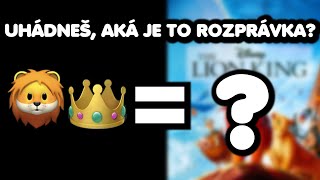 UHÁDNI ROZPRÁVKU PODĽA EMOJI!