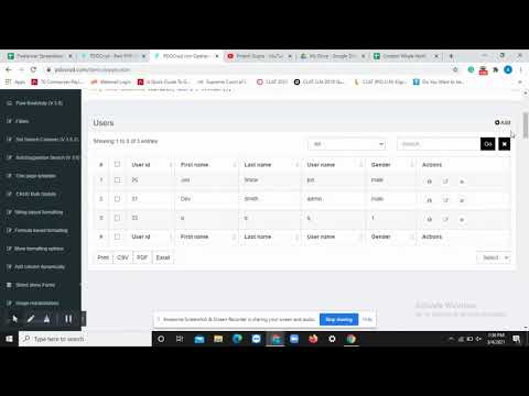 PDOCrud Join Operations Function