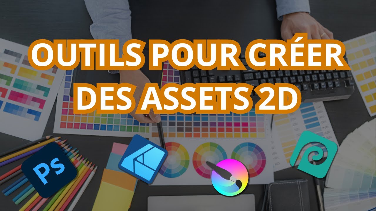Comment créer des assets 2D pour son jeu vidéo ? - YouTube