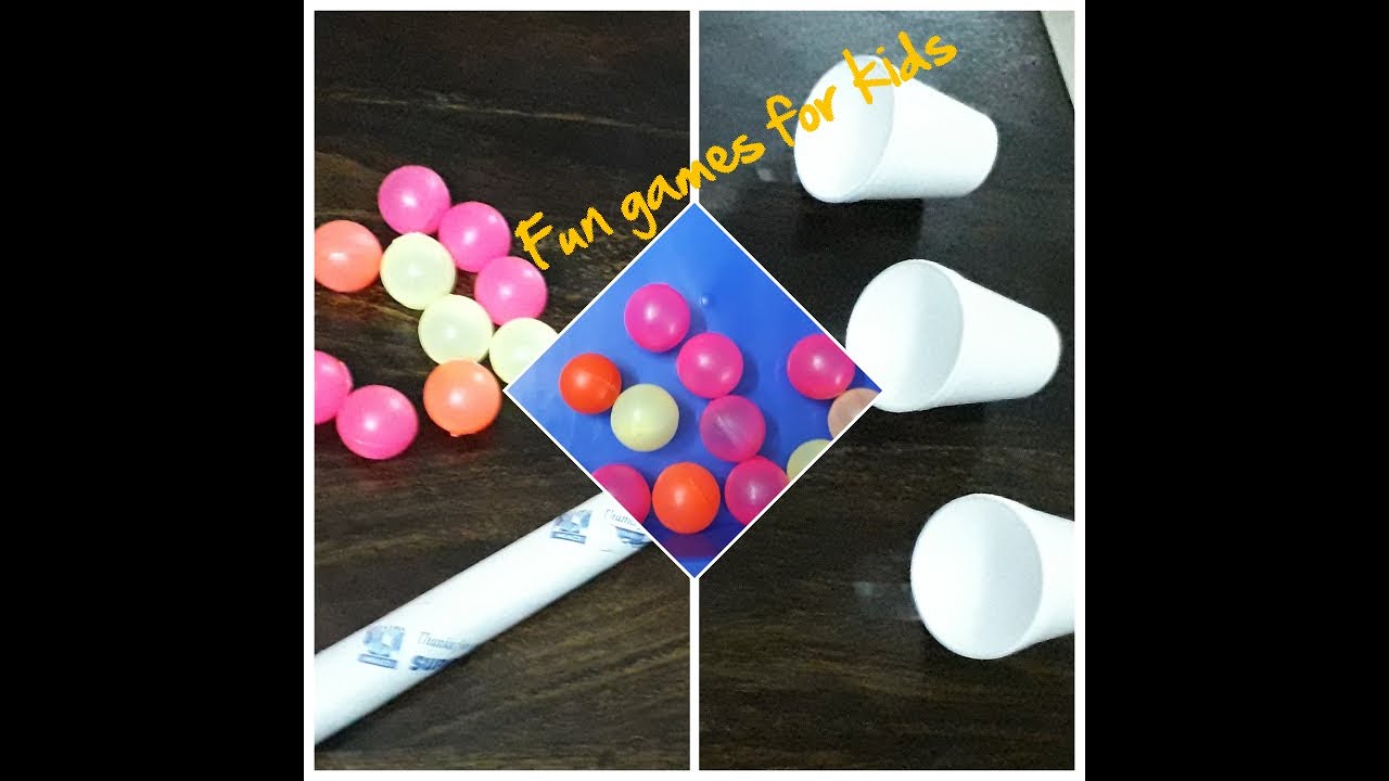 Fun Games with Plastic Balls YouTube