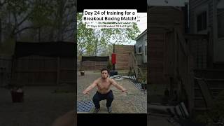 Day 24 of training for a Breakout Boxing Match! #boxing #boxeo #boxingtraining #boxer #boxinglife