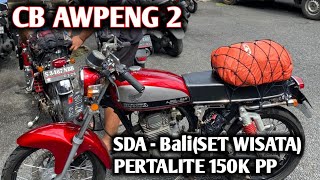 REYEN CB AWPENG 2 GAS ACARA CB SINGARAJA BALI ||OMBAK GANAS DI PENYABRANGAN