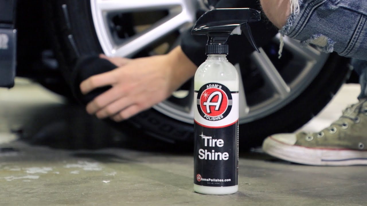 Adam's Polishes Tire Shine  High Gloss, No Sling Tire Dressing