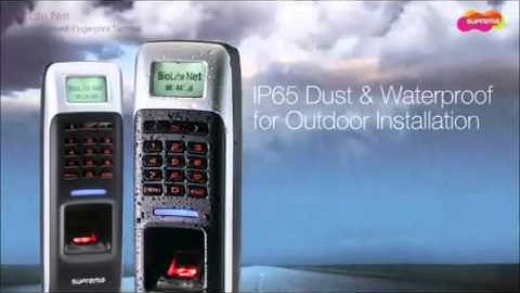 Biolite Net, IP based Outdoor Fingerprint Terminal