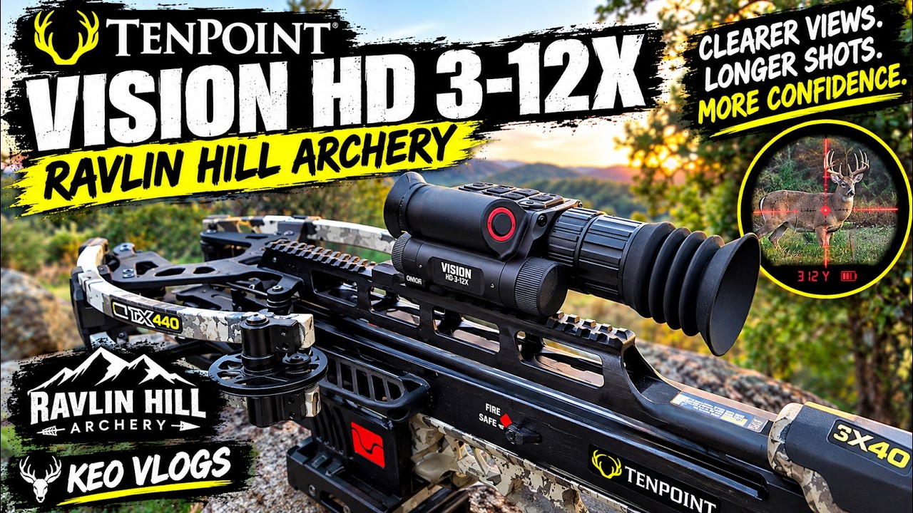 Upgraded My TenPoint 440 With THIS New Sight! | Ravlin Hill