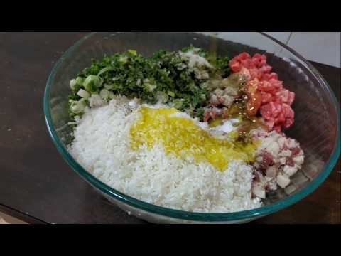 Бахш в духовке (зелёный плов)  просто и очень вкусно