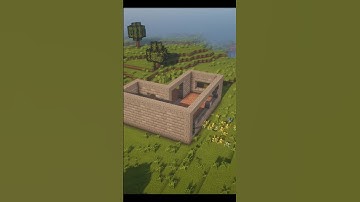 Creation Of a Village In Minecraft Blacksmith House| #minecraft #minecraftshorts #shorts #shortvideo