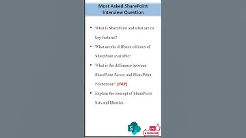 Basic SharePoint Interview Questions | Interview Preparation