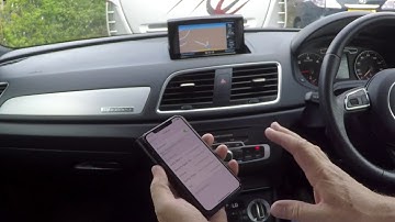 How to pair your mobile to the bluetooth system in a 2014 Audi Q3 2 0 TDI S line Plus Quattro
