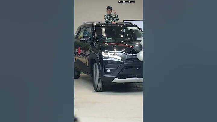 New black brezza zxi plus 🎉🎊🎉 #shortfeed #shorts #brezza #marutisuzuki #shortfeed #celebration