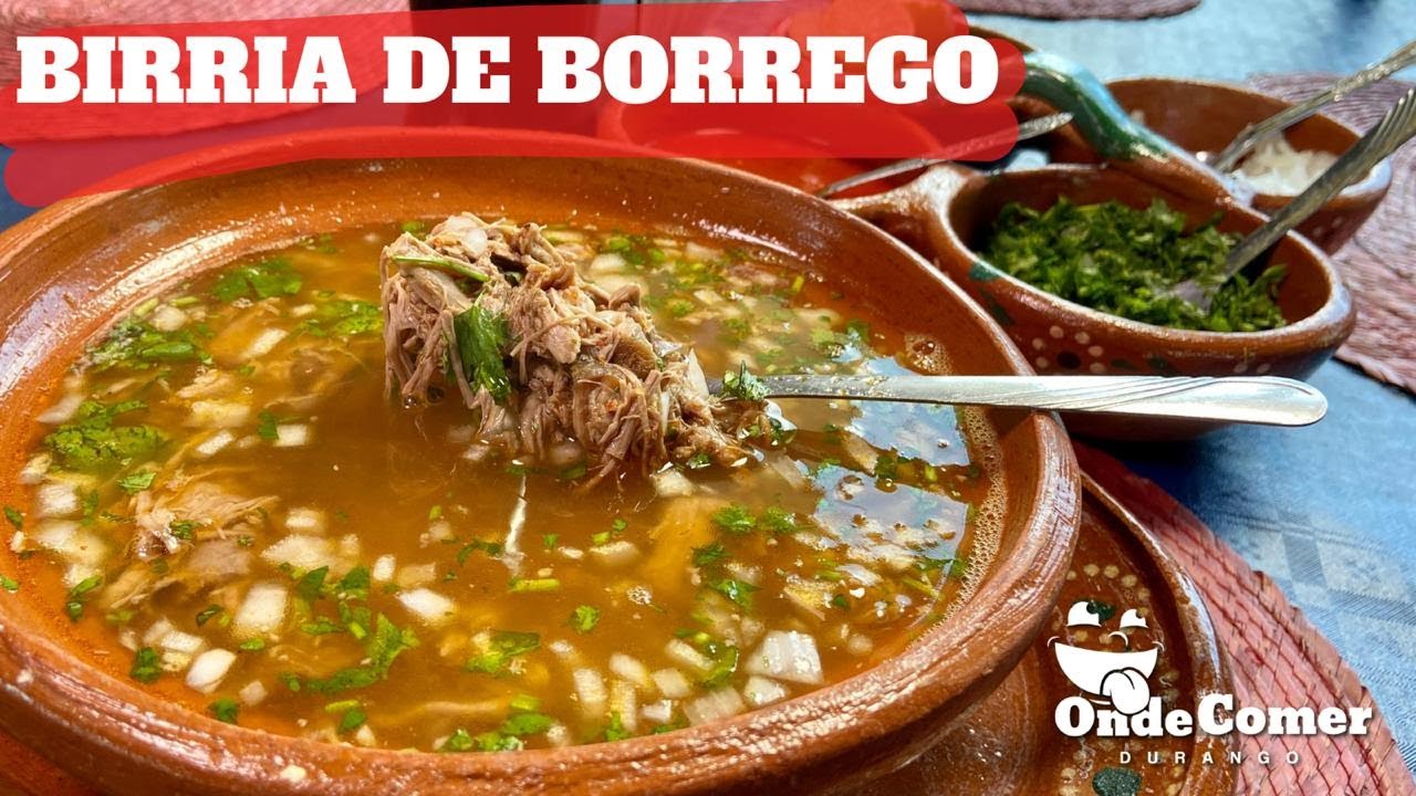 El Birriamen del Rey del Borrego | Onde Comer Durango - YouTube