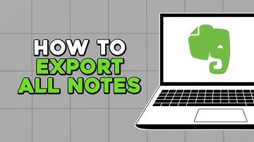 How To Export All Notes on Evernote (Quick Tutorial)