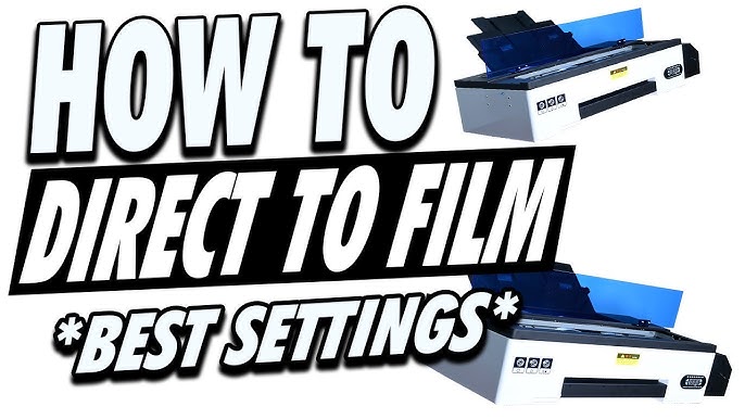 How To Cure Direct to Film Sheet  DTF Curing Oven Setting 