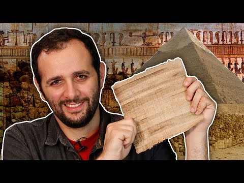 Vídeo: Como O Papiro é Feito