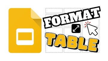 Format your Tables in Google Slides (Customize)
