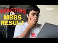 Reacting to my first year mbbs result  muhs  medico youtuber failed