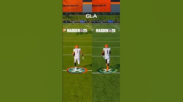 Madden 25 vs. Madden 26 - Ja