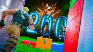 fortnite deathrun getting to level 200 (really hard)