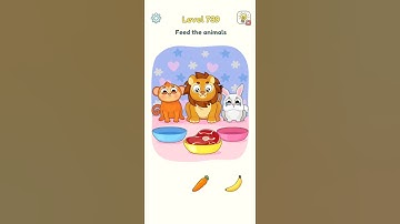 🧠DOP : Draw One Part All Levels-739 Gameplay Solution 👍 #shorts