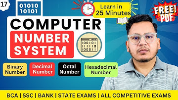 Computer Number System Explained in Hindi | Binary, Decimal, Octal, Hexa Full Guide