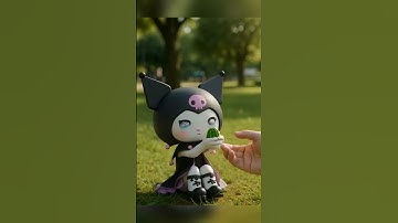 Kuromi đáng thương bị ông chủ bắt ăn cây xương rồng đầy gai #kuromi #mymelody #cute