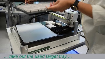 Swapping a Target Tray on the GeSiM Nanoplotter Microarray Printer