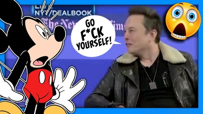 Elon Musk Tells Disney CEO to 'GO F*CK YOURSELF!' Literally! - YouTube