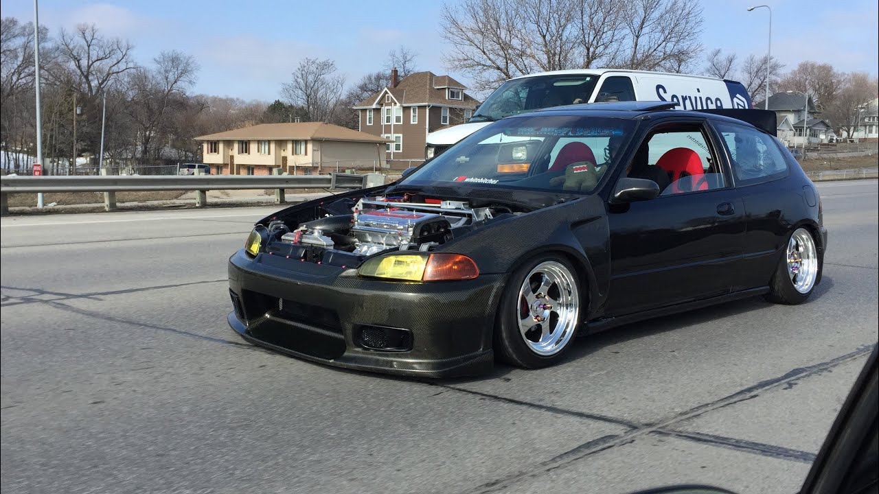 Slammed Eg Hatch - YouTube.