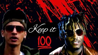 Diss God - Keep It 100 (feat. Juice WRLD) (Official Audio) 2024