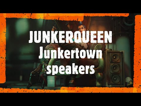 Junkerqueen - Junkertown speaker voicelines on OW2 beta