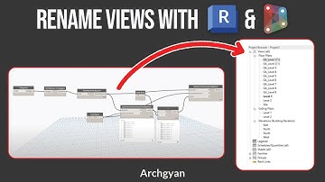 Rename Views with Dynamo & Revit