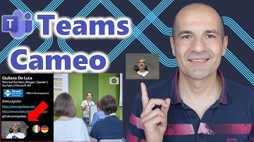 📷How to use Cameo in Microsoft Teams PowerPoint Live