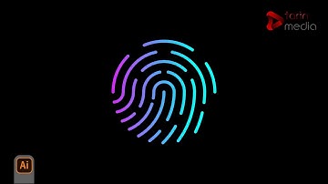 Haw to create Fingerprint Design in Adobe Illustrator