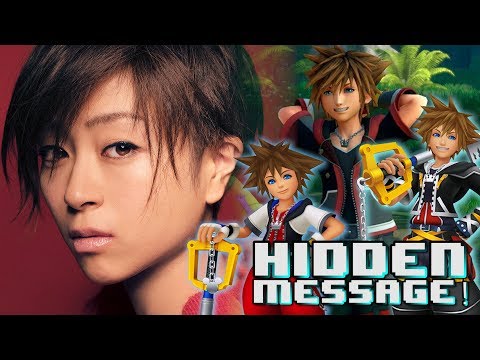 Utada Hikaru's HIDDEN MESSAGE in Kingdom Hearts!