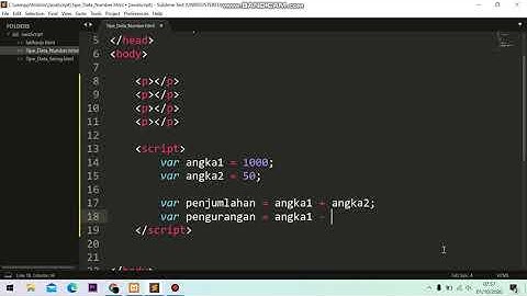 JavaScript Tipe Data Number