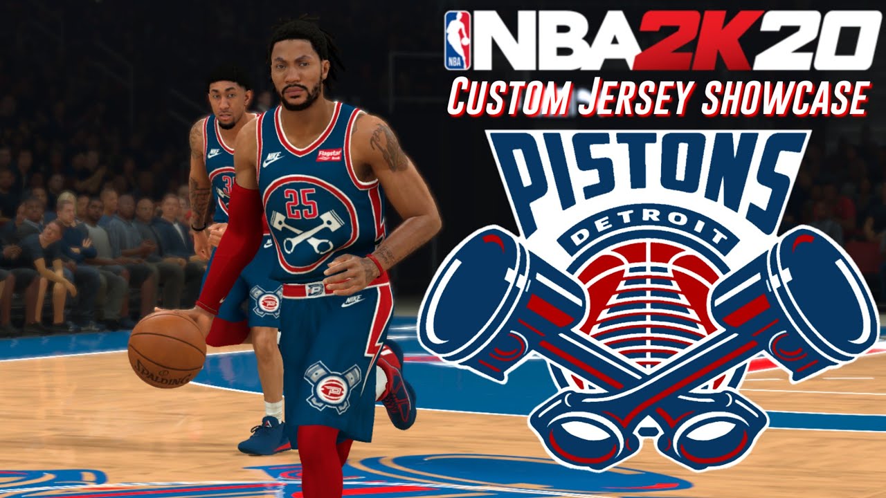 detroit pistons basketball jersey