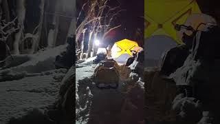А вам приходилось в палатке зимой ночевать в тайге???? #тайга #влесу #новыйгод #путешествие #туризм