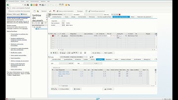 ME21N - Générer une commande fournisseur