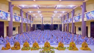 [Cộng Tu Niệm Phật]: Thời khóa Niệm Phật - Lễ Phật sáng tối - Tổ Đình Hộ Pháp ( Phụ Đề ) || Full 4k