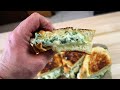 Spinach and Artichoke Dip Grilled Cheese Sandwich | It