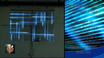ICE Digital LED Glass Panel Description and Example