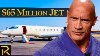 Inside The Rock's $65 Million Dollar Private Jet